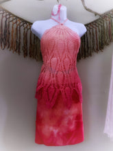 Load image into Gallery viewer, Vintage and hand made coral/fuschia summer set