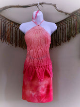 Load image into Gallery viewer, Vintage and hand made coral/fuschia summer set