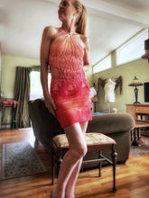Load image into Gallery viewer, Vintage and hand made coral/fuschia summer set
