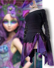 Load image into Gallery viewer, The Dark Fae Tunic dress SIZE M/L