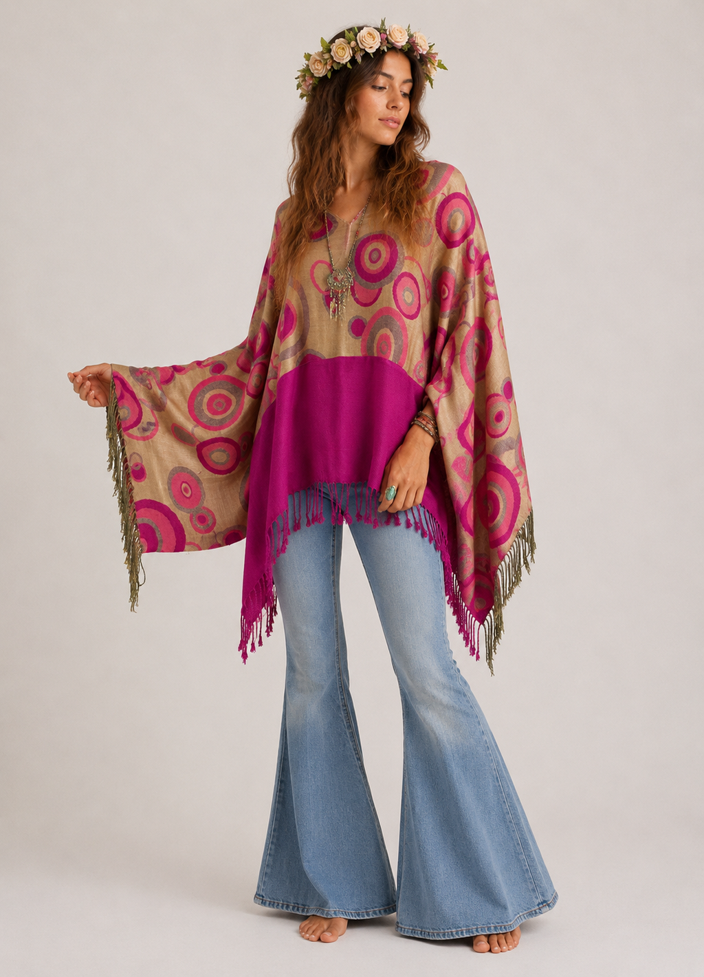 Fuchsia Tunic Top |