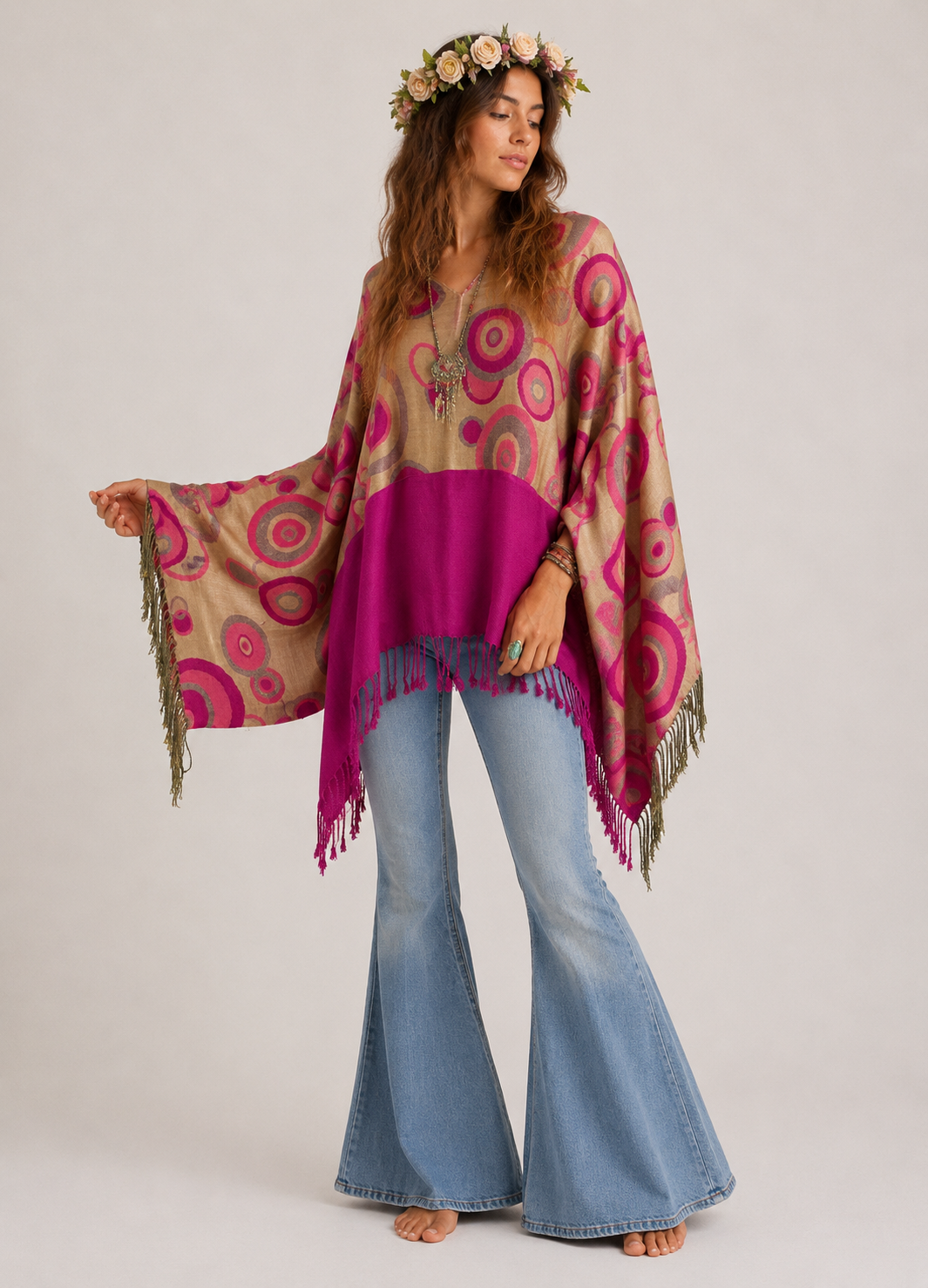 Fuchsia Tunic Top |