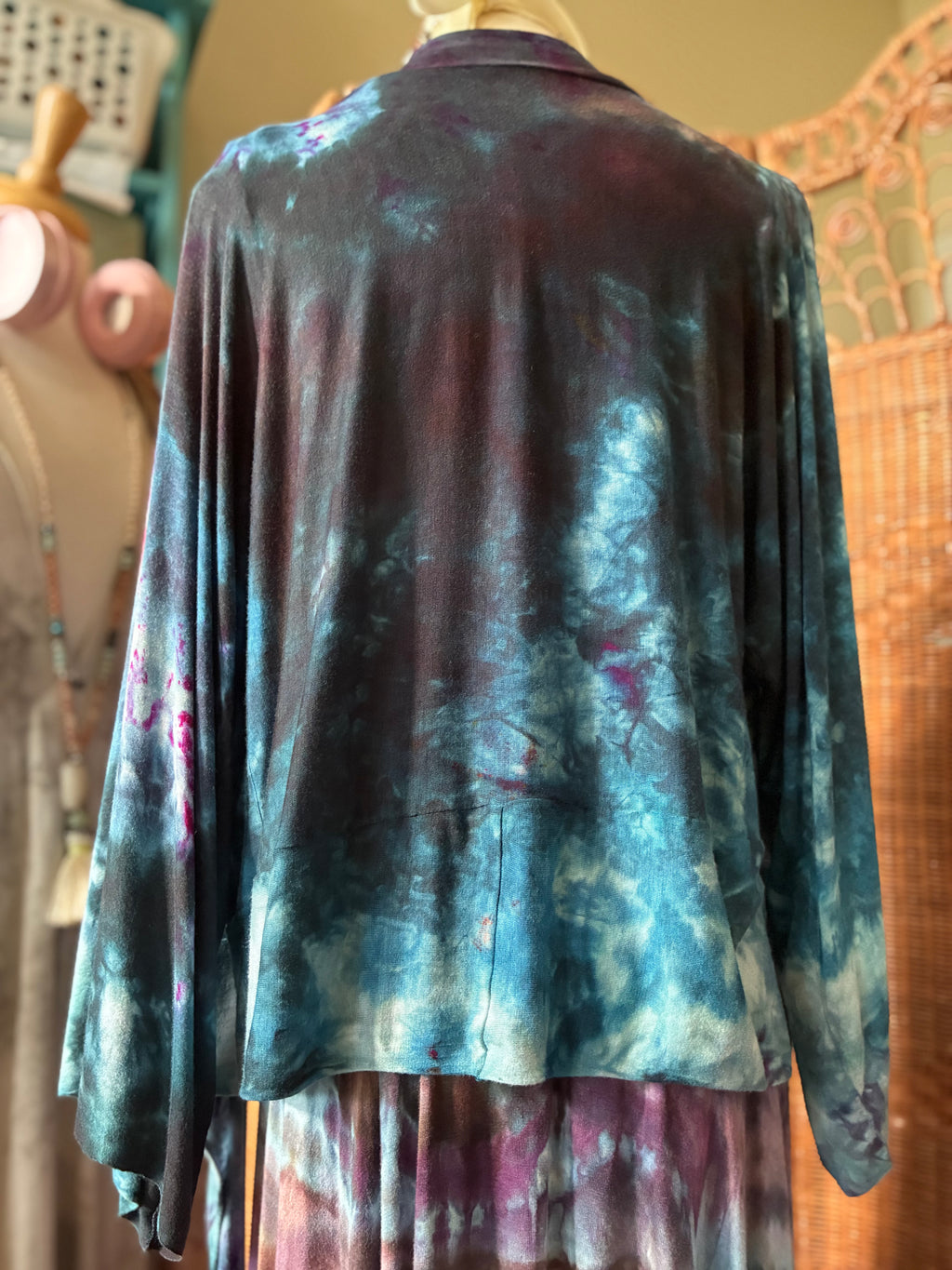 Tie Dyed Kimono Wrap