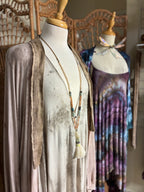 Eco Printed Caftan Robe