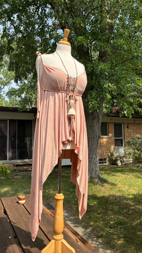 Eco dyed handcrafted Fairy Tunic