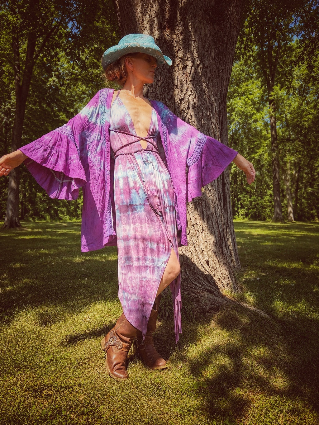 Wild Wisteria Kimono
Reawakened