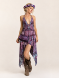 Fairy Goddess deep V tunic/mini Small