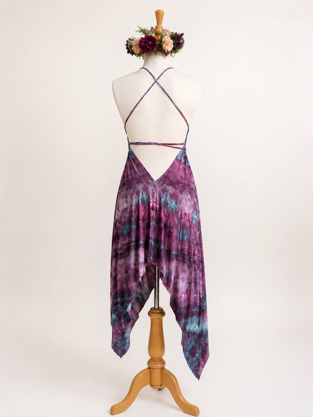 Fairy Goddess deep V tunic/mini Small
