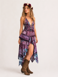 Fairy Goddess deep V tunic/mini Small