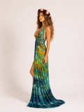 Hand-made Greek Goddess Body Con Dress Fits XS-M