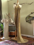 GG Eco dyed Greek Goddess Dress XS-S
