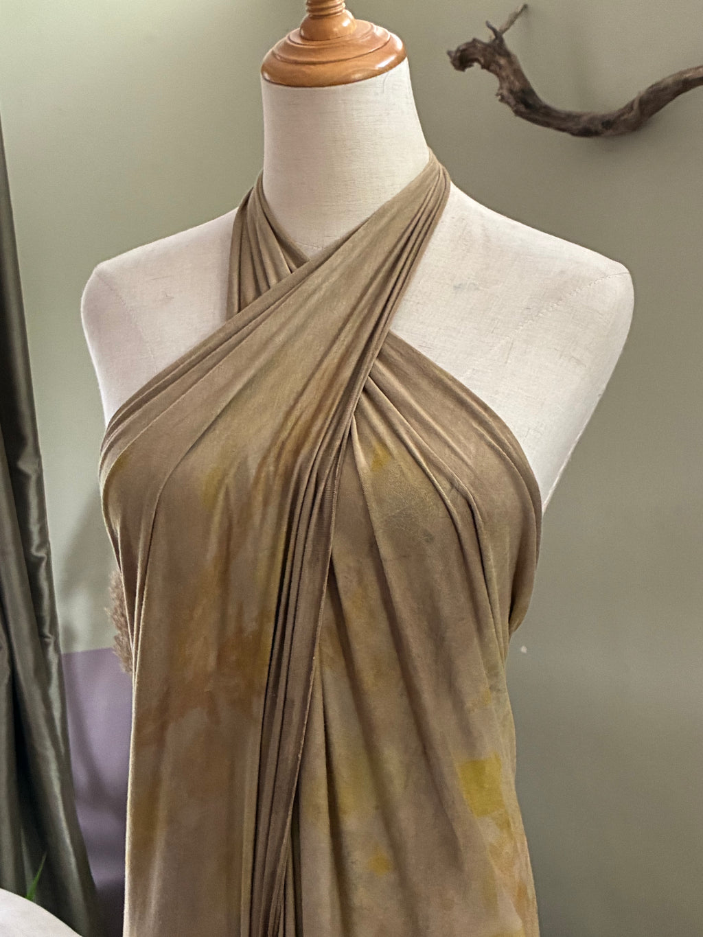 GG Eco dyed Greek Goddess Dress XS-S