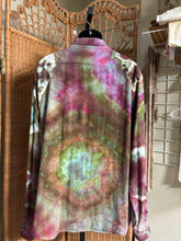 Load image into Gallery viewer, Men’s Geode Tie Dye Western Shirt XL
