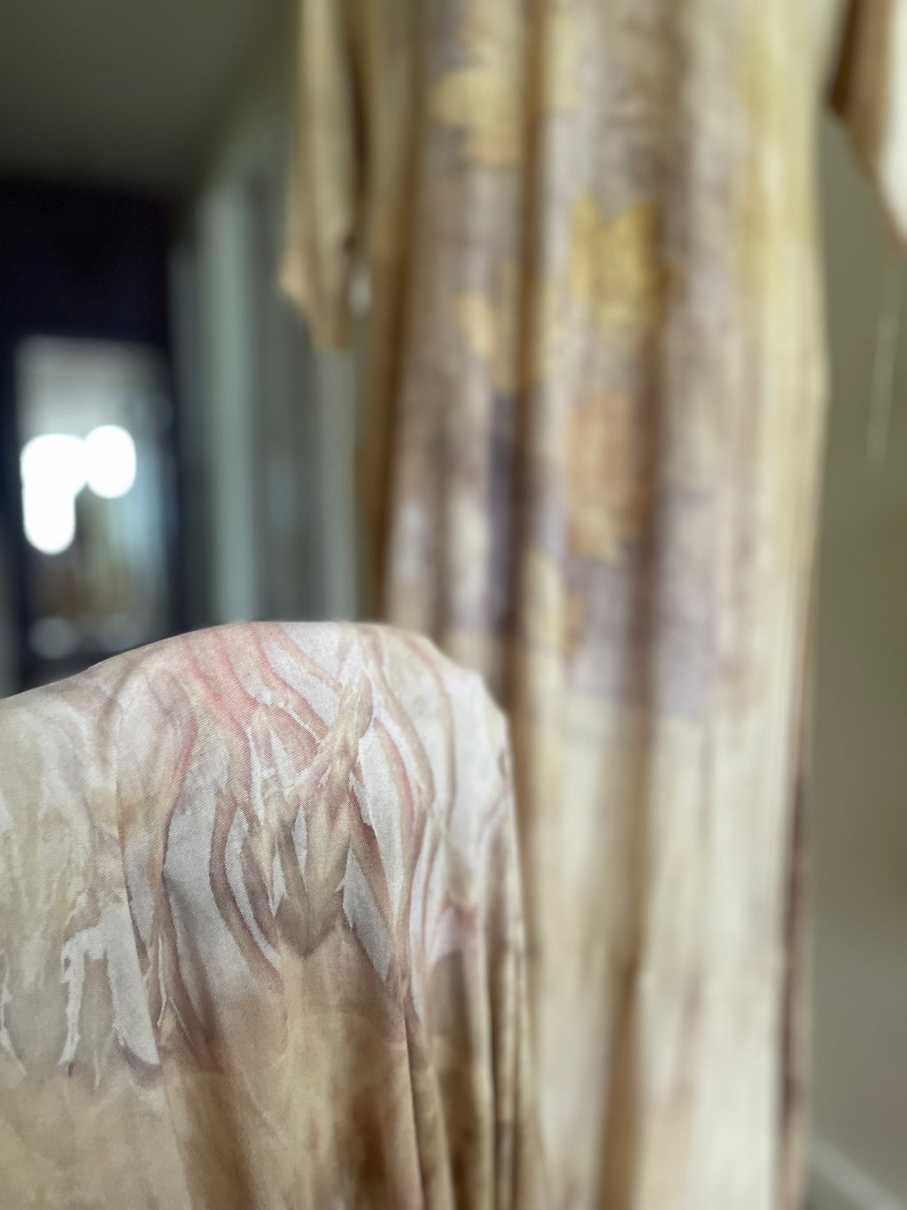 Eco Printed Kimono Robe