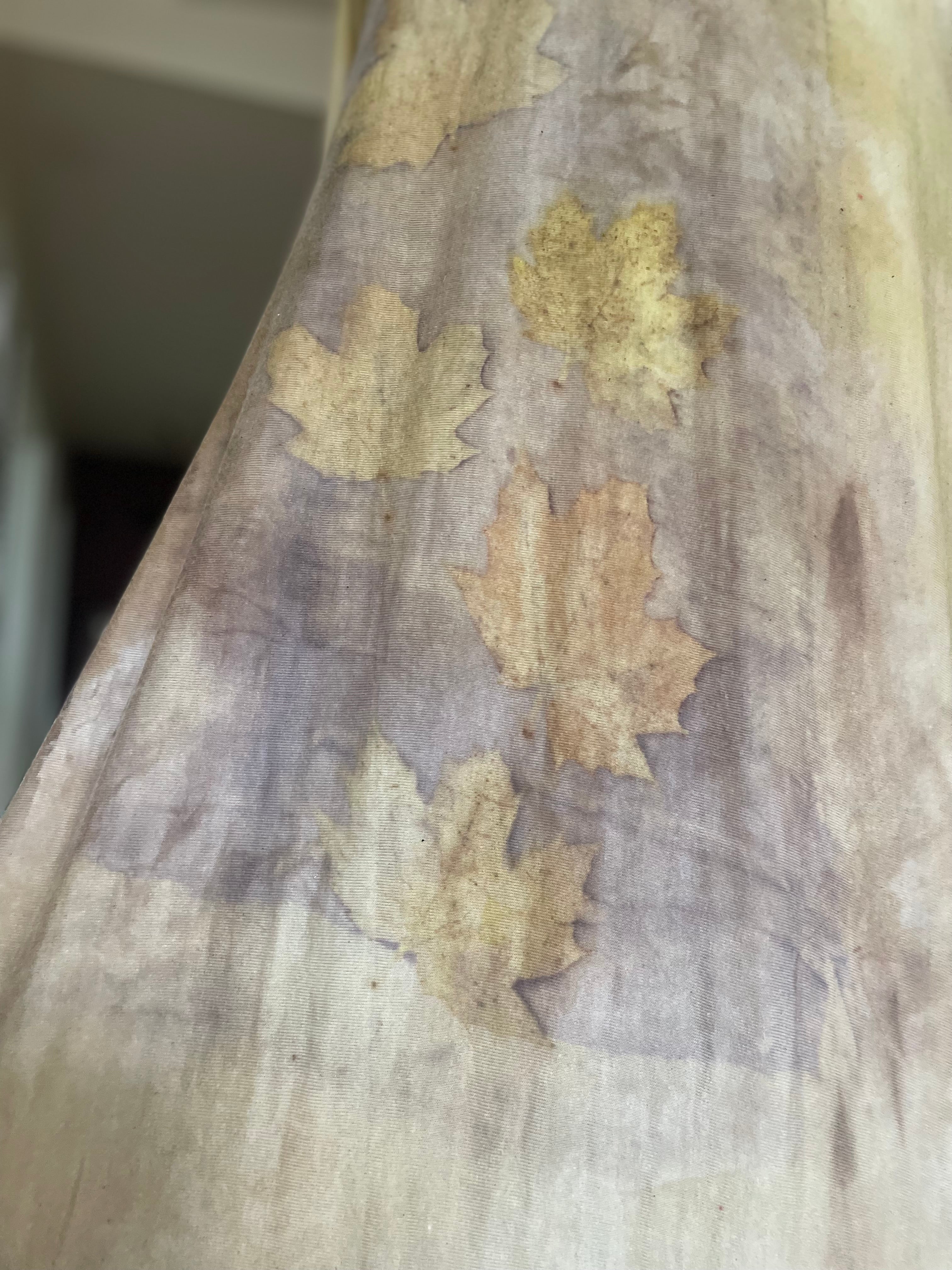 Eco Printed Kimono Robe