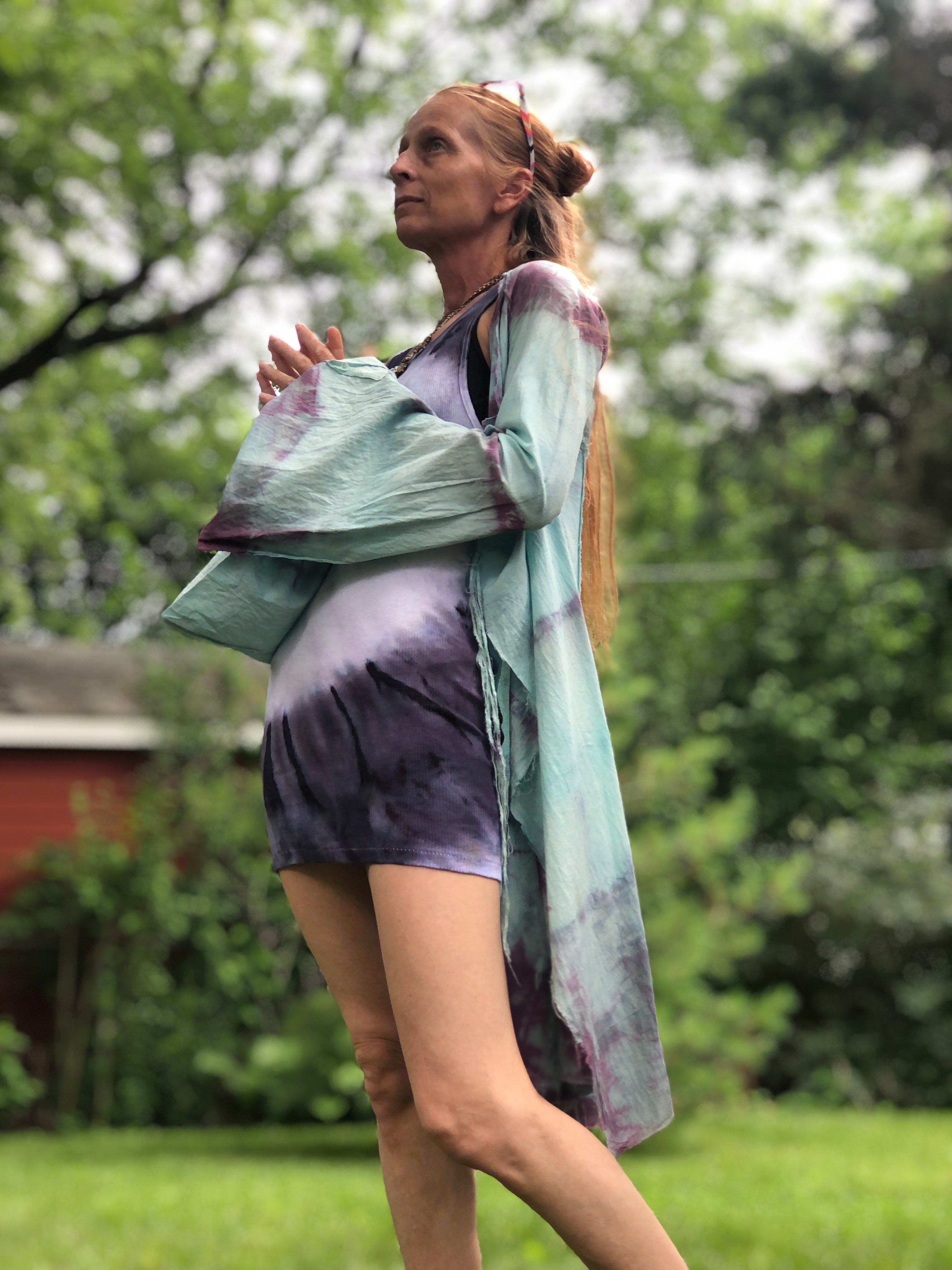 Extra long Tie Dye T-Shirt