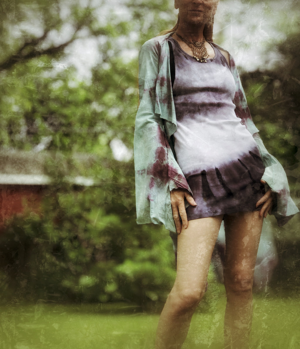 Extra long Tie Dye T-Shirt