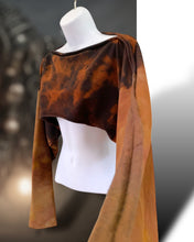 Load image into Gallery viewer, OOAK Hand dyed cropped sweatshirt Ready to ship
