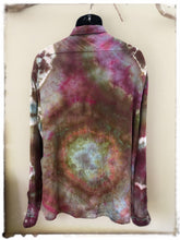 Load image into Gallery viewer, Men’s Geode Tie Dye Western Shirt XL
