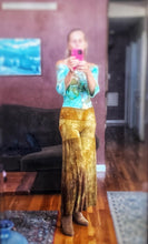 Load image into Gallery viewer, OOAK hand made and hand dyed organic cotton Terry super low rise gauchos size XS/S
