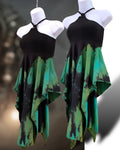 Dark Fae Halter tunic//mini dress