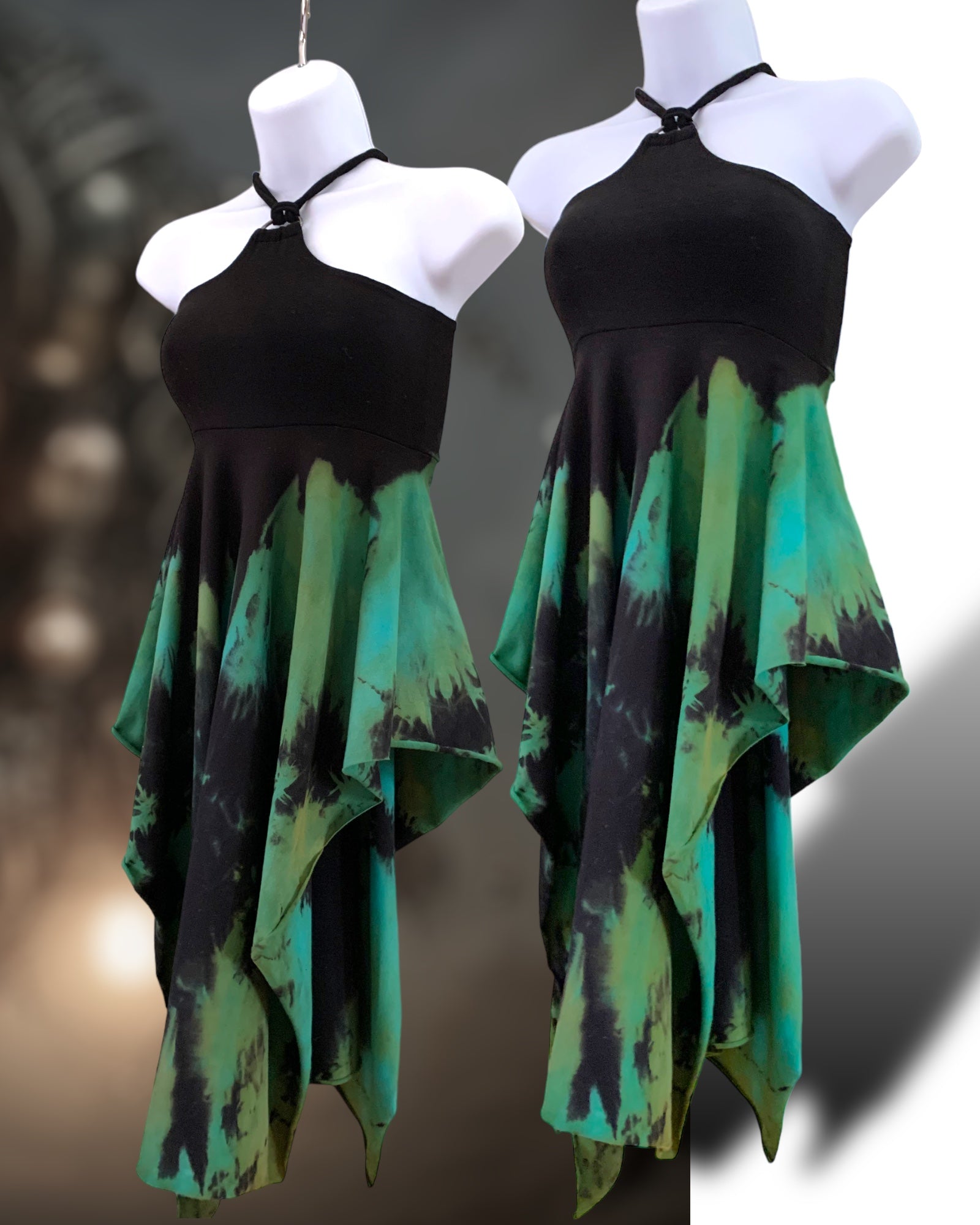 Dark Fae Halter tunic//mini dress