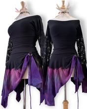 Load image into Gallery viewer, The Dark Fae Tunic dress SIZE M/L
